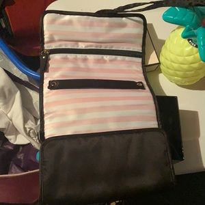 Victoria secret makeup travel brush holder bag